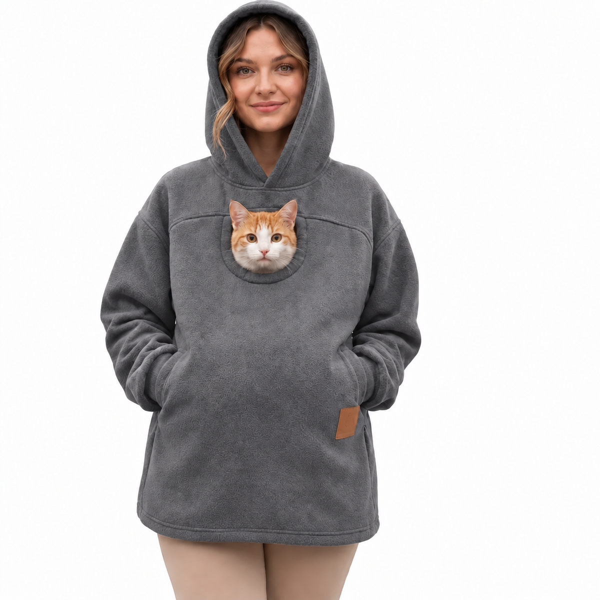 Pati Cepli Kapüşonlu Sweatshirt